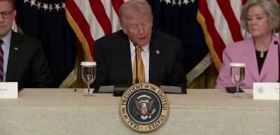 Trump: İran&rsquo;a ait 100&rsquo;den fazla gemi batırıldı