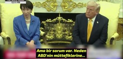 Trump&rsquo;tan Japonya Başbakanı ile yaptığı g&ouml;r&uuml;şmede şoke eden s&ouml;zler