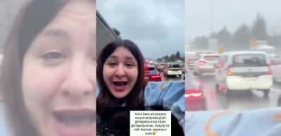 Yasemin Sakallıoğlu'ndan bayram trafiğinde esprili paylaşım! "Eski Bayramlar Yok"