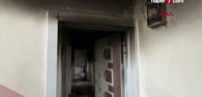 3 yaşındaki  &ccedil;ocuk &ccedil;akmakla oynarken evi yaktı