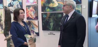 AK Parti Genel Başkan Yardımcısı Yayman'dan ArtAnkara 12. Uluslararası &Ccedil;ağdaş Sanat Fuarı'na ziyaret