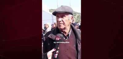 Aydın&rsquo;da CHP'li vatandaş partinin c&uuml;r&uuml;m&uuml;şl&uuml;ğ&uuml;n&uuml; "Atat&uuml;rk gelse bu partiyi d&uuml;zeltemez" diye &ouml;zetledi