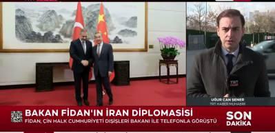 Bakan Hakan Fidan'dan &Ccedil;inli mevkidaşı ile savaş g&ouml;r&uuml;şmesi ger&ccedil;ekleştirdi...