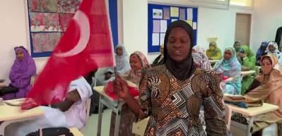 Başkan Altay&rsquo;ın Moritanya ziyaretinde Afrikalı &ouml;ğrenciden istiklal marşı s&uuml;rprizi