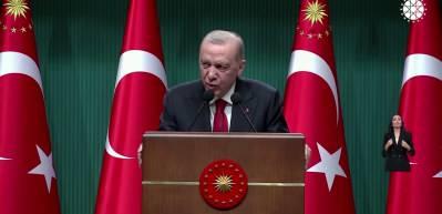 Cumhurbaşkanı Erdoğan: T&uuml;rkiye, doğruya doğru, yanlışa yanlış diyebilme cesareti g&ouml;steren nadir &uuml;lkelerden biridir