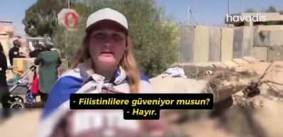 Siyonistler &ccedil;ocuklarına dahi &ouml;ğretti! K&uuml;&ccedil;&uuml;k kızın Gazze halkına y&ouml;nelik s&ouml;zler kan dondurdu