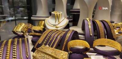 Altının kilogram fiyatı g&uuml;n&uuml; d&uuml;ş&uuml;şle kapattı