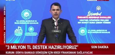 Bakan Murat Kurum merakla beklenen İstanbul'un TOKİ kura &ccedil;ekilişi tarihini a&ccedil;ıkladı