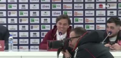 Bizim &Ccedil;ocuklar'dan Montella'ya canlı yayında 'Su' şakası