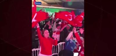 Bizim &ccedil;ocukların D&uuml;nya Kupası'na katılması yurt genelinde coşkuyla kutlandı