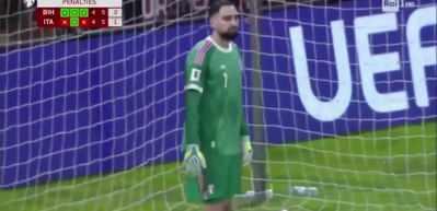 Bosna Hersek taraftarları, D&uuml;nya Kupası&rsquo;na gidecekleri penaltı &ouml;ncesinde tekbir getirdikleri anlar g&uuml;ndem oldu