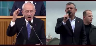 CHP lideri &Ouml;zg&uuml;r &Ouml;zel Kılı&ccedil;daroğlu ve Kaftancıoğlu'nu takipten &ccedil;ıktı