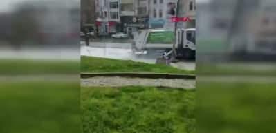 &Ccedil;&ouml;pte patlama paniği: İtfaiye k&ouml;p&uuml;kle m&uuml;dahale etti