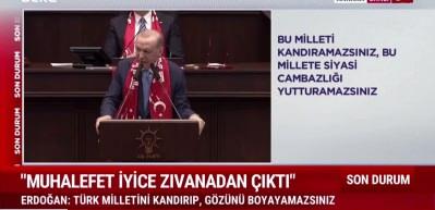 Cumhurbaşkanı Erdoğan "Darbeciliğin kitabını CHP yazmıştır" dedi 