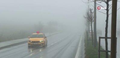 İstanbul&rsquo;da yoğun sis etkili oluyor