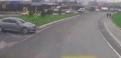 K&uuml;&ccedil;&uuml;k&ccedil;ekmece&rsquo;de ters y&ouml;nde ilerleyen s&uuml;r&uuml;c&uuml;ye 31 bin lira ceza