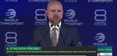 K&uuml;resel vizyon Antalya&rsquo;da: Bilal Erdoğan &lsquo;Ethnosports 2027&rsquo;i anlattı