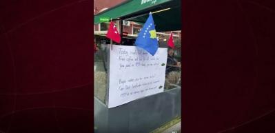  Kosovalı işletmeciden T&uuml;rk taraftarlara vefa: 1999'da siz &ouml;dediniz