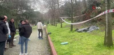 Ma&ccedil;ka Parkı'nda erkek cesedi bulundu