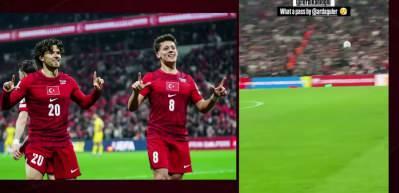 Milli takımın Romanya'yı yendiği ma&ccedil;ta gol&uuml; atan Ferdi Kadıoğlu tarihi gol&uuml;n perde arkasını anlattı!