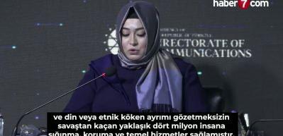 Sena Nur &Ccedil;elik Kanat: 'Cumhurbaşkanı Erdoğan pop&uuml;lizmi değil insanlığı tercih etmiştir'
