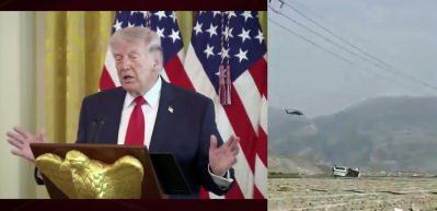 Trump: U&ccedil;akların d&uuml;şmesi m&uuml;zakereleri etkilemez