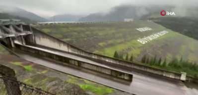  Yuvacık Barajı y&uuml;zde 93 doldu, kapaklar a&ccedil;ıldı