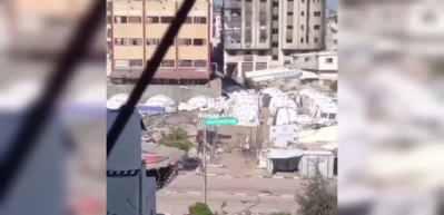 İsrail&rsquo;in ge&ccedil;mişte &ccedil;adırları bombaladığı anlara ait g&ouml;r&uuml;nt&uuml;ler ortaya &ccedil;ıktı