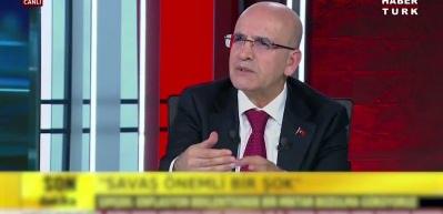 Bakan Mehmet Şimşek "Enflasyonda bir miktar bozulma var" dedi
