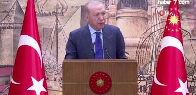Başkan Erdoğan: "Hakkı haykırmaya acı da olsa doğruları a&ccedil;ık a&ccedil;ık s&ouml;ylemeye devam edeceğiz"