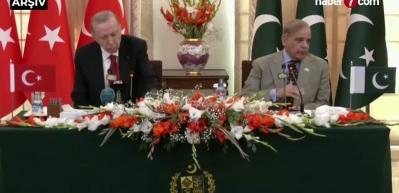 Cumhurbaşkanı Erdoğan, Pakistan Başbakanı Şerif ile telefonda g&ouml;r&uuml;şt&uuml;