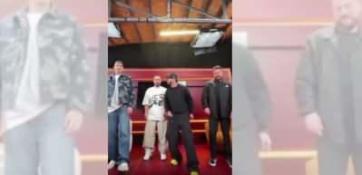 Efsanelerin &ccedil;ocukları bir arada! Tatlıses Man&ccedil;o Meng&uuml;&ccedil; ve Kurtoğlu'dan Cilvelim eşliğinde dans!