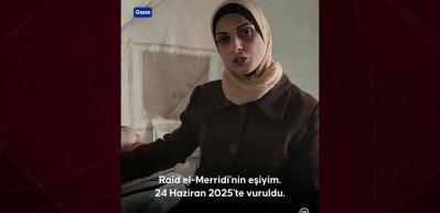 Gazze'de s&ouml;zde yardım noktasında başından vurularak fel&ccedil; olan Raid, acılar i&ccedil;inde kıvranıyor