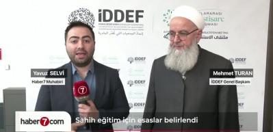 İDDEF&rsquo;ten Uluslararası Eğitim Vizyonu: 30 &uuml;lkeden alimler İstanbul&rsquo;da buluştu