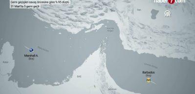 İran'dan son 24 saatte 15 gemiye "H&uuml;rm&uuml;z ge&ccedil;iş izni"