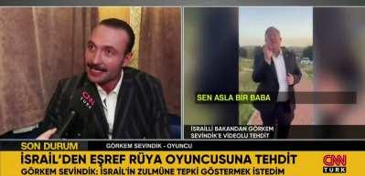 İsrail'in tehdit ettiği T&uuml;rk oyuncudan cevap geldi: Tepkimin arkasındayım