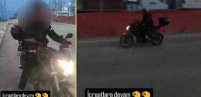 'İstanbul'a geliyorum icraatlara devam' diye video paylaşan motosiklet hırsızı tutuklandı