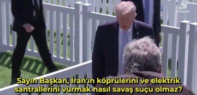 Trump skandal s&ouml;zlerle savaş su&ccedil;unu meşrulaştırdı: Onlar insan değil, hayvan