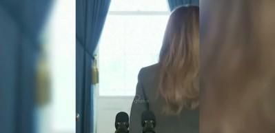 Melania Trump, Lutnick sorusu gelince apar topar basın toplantısını sonlandırdı