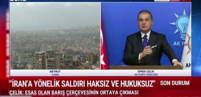 AK Parti S&ouml;zc&uuml;s&uuml; &Ouml;mer &Ccedil;elik barış g&ouml;r&uuml;şmelerine ilişkin değerlendirmelerde bulundu
