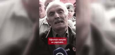 Şehidin annesine verdiği ev s&ouml;z&uuml; yerine getirildi