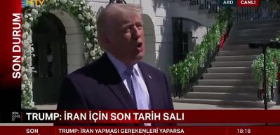 Trump: D&uuml;nyanın en g&uuml;&ccedil;l&uuml; ordusuna sahip olduğumuzu yeniden g&ouml;sterdik