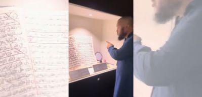 32 senede iğne iplikle Kur'an-ı Kerim'i yazdı: Pakistanlı kadın hayretler i&ccedil;inde bıraktı!