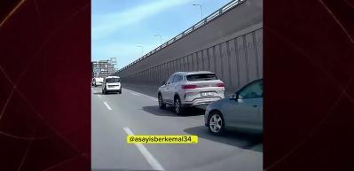 Ankara'da makas ter&ouml;r&uuml; kazaya neden oldu! 