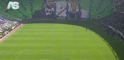 Bursaspor'dan g&ouml;vde g&ouml;sterisi! 2. Lig'de 40 bin kartonluk şampiyonluk koreografisi!