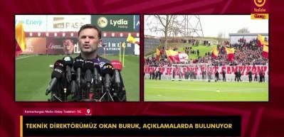 Okan Buruk: Osimhen'in durumuna bug&uuml;n ve yarın bakacağız