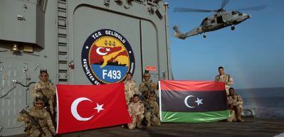 Akdeniz i&ccedil;in muhteşem mesaj! T&uuml;rk komandoları Libya'da!