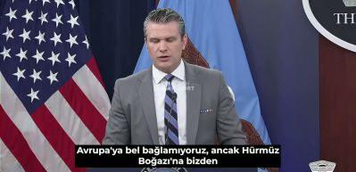 ABD Savunma Bakanı Pete Hegseth İran i&ccedil;in "Hepsini vuracağız!" dedi