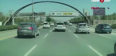 Ankara'da &uuml;st ge&ccedil;itten d&uuml;şen iş&ccedil;iyi otomobil ezdi