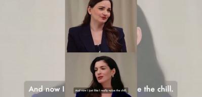 &lsquo;D&uuml;nyanın en g&uuml;zel kadını&rsquo; se&ccedil;ilen Anne Hathaway "İnşallah" dedi! O anlar g&uuml;ndem oldu